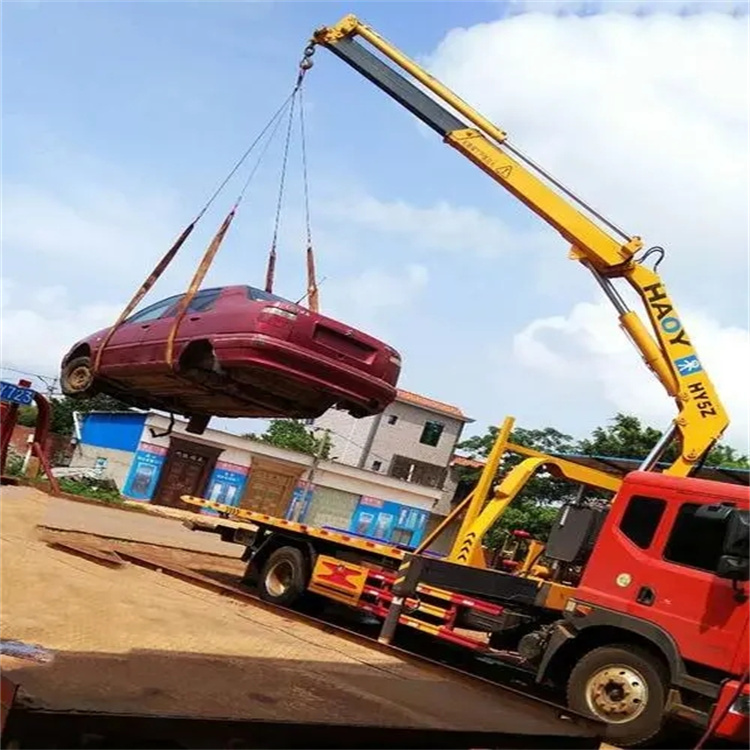 长宁吊车救援小汽车怎么吊